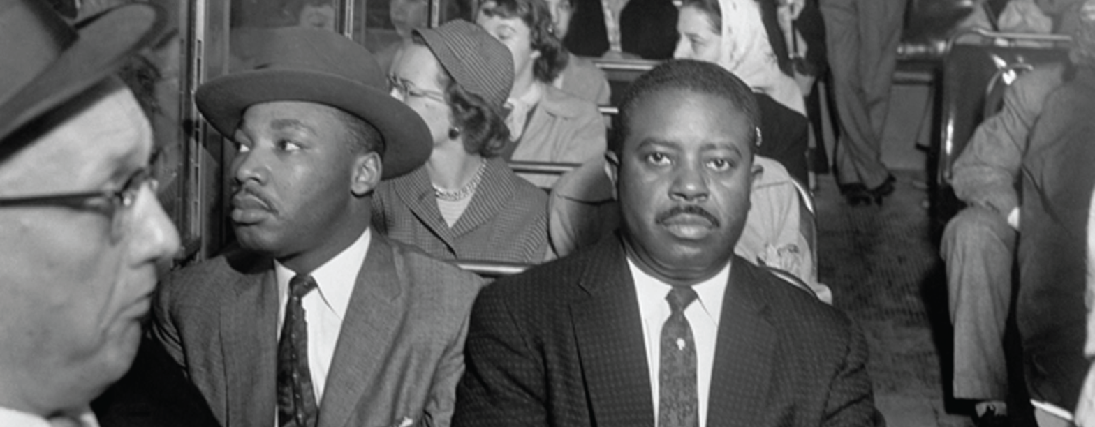 Martin Luther King Jr On a Bus